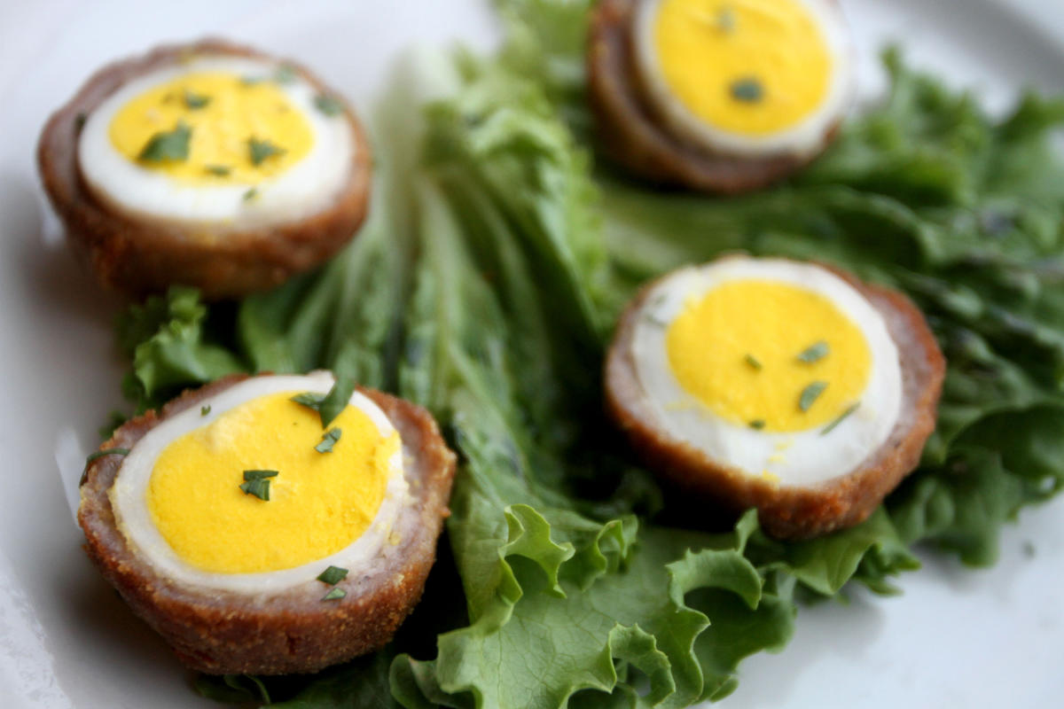 Scotch Eggs at Whistle Binkies in Rochester MN