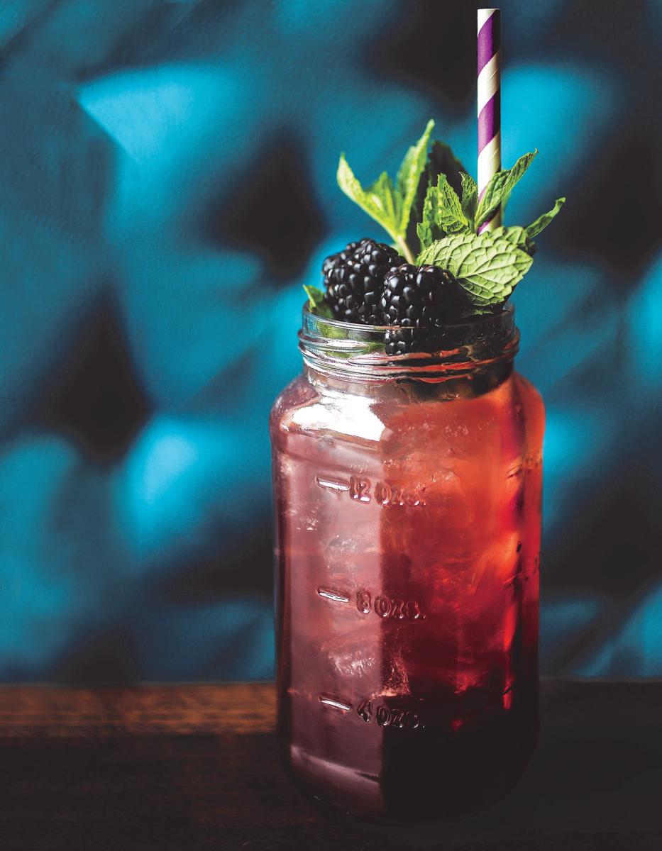 Blackberry Mojito at the Tap House in Rochester, MN