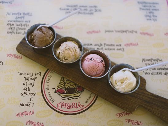 Ice cream flights | credit AB-PHOTOGRAPHY.US