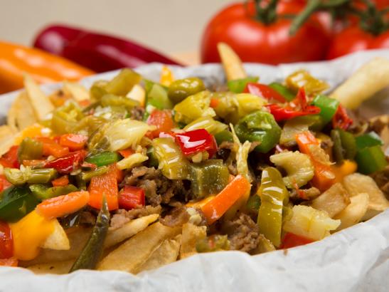 Spicy Cheesesteak Fry