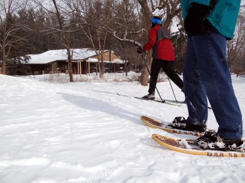 skiing-snowshoeing