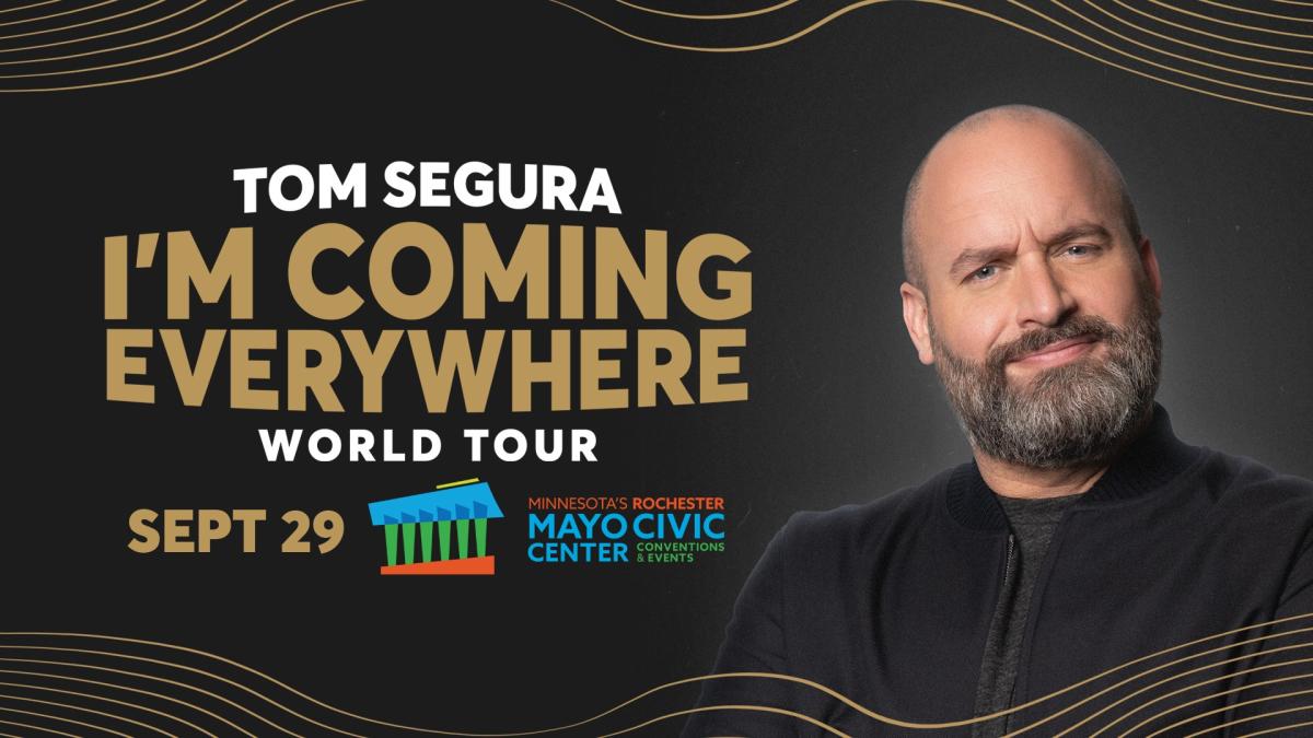 Tom Segura at Mayo Civic Center